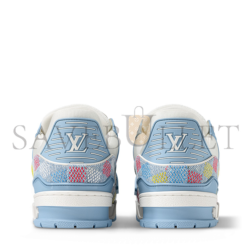 LOUIS VUITTON LV TRAINER SNEAKERS 1AHCYM LOUIS VUITTON LV TRAINER SNEAKERS 1AHCYM